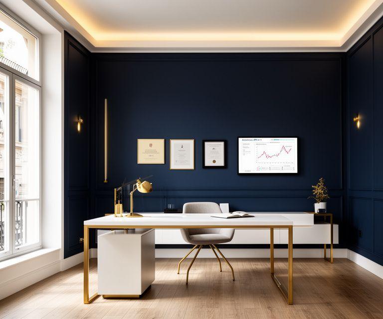 Ufficio moderno di consulenza finanziaria ArtifexCrest a Roma